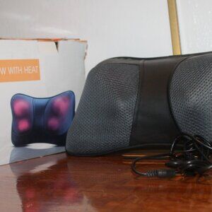 New VIKTOR JURGEN Shiatsu Back Massager with Heat – Deep Tissue Massage for Neck
